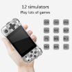 Powkiddy Q90 Retro Handheld Game Console, 3" IPS, 16GB, White - 3