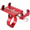 Red Aluminum Alloy Motorcycle Handlebar Phone Bracket - 2