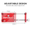 Red Aluminum Alloy Motorcycle Handlebar Phone Bracket - 5