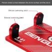 Silver Aluminum Alloy Phone Bracket for Motorcycle Handlebars - 6