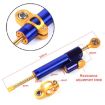 Universal Motorcycle Handlebar Steering Stabilizer Damper (Silver Grey) - 2