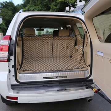 Universal Fit 4 Hook Vehicle Trunk Mesh Cargo Organizer Net - 1