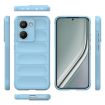 Realme P3 Ultra 5G Magic Shield Phone Case Light Blue TPU + Flannel - 3