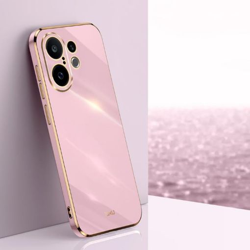 Vivo S30 Pro Mini 5G XINLI 6D Electroplate TPU Case (Cherry Purple) - 1