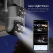 ESCAM PT210 2x3MP Dual Lens WiFi Camera with Two-way Voice & Motion Detection - 6