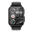 TK10 1.91" IP68 Waterproof Smart Watch with Leather Band (Black) - 2