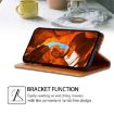 Realme P3 Ultra 5G Cow Texture Magnetic Leather Case (Light Brown) - 3