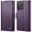 Samsung Galaxy A72 CaseMe 023 Butterfly Litchi Leather Case Purple - 1