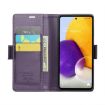 Samsung Galaxy A72 CaseMe 023 Butterfly Litchi Leather Case Purple - 4