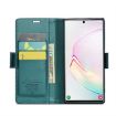 Samsung Galaxy Note10+ Butterfly RFID Anti-theft Leather Case, Blue - 4