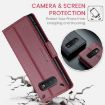 Samsung Galaxy S10 CaseMe 023 Butterfly Leather Case (Wine Red) - 6