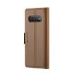 Samsung Galaxy S10+ CaseMe 023 Leather RFID Anti-theft Case (Brown) - 3