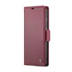 Samsung Galaxy A14 4G/5G CaseMe 023 RFID Leather Case (Wine Red) - 2