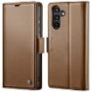 Samsung Galaxy A25 5G CaseMe 023 RFID Leather Case (Brown) - 1