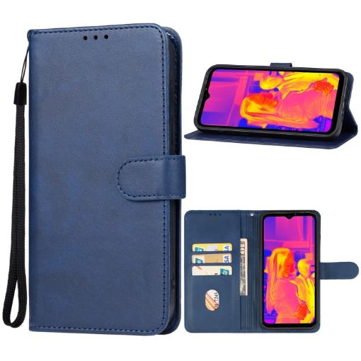 Ulefone Power Armor 18T Ultra Leather Phone Case in Blue - 1
