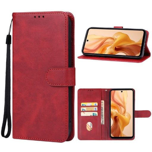 Ulefone Note 18 Ultra 5G Leather Case - Red - 1