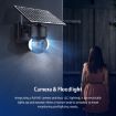 SHIWOJIA 4G Solar Dome IP Camera, 3MP, IP66, EU Version, Black - 4