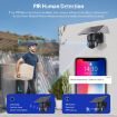 SHIWOJIA 4G Solar Dome IP Camera, 3MP, IP66, EU Version, Black - 6