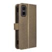 Infinix GT 30 Pro 5G Brown Diamond Texture Leather Case - 3