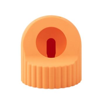 Apple Watch Orange Wave Pattern Silicone Charging Stand - 1