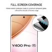 Vivo Y400 Pro 5G Tempered Glass 3D Curved Full Screen Protector - 3