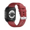 TK12 1.96" Waterproof Smartwatch with ECG & Bluetooth Call (Red) - 3