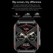 TK12 1.96" Waterproof Smartwatch with ECG & Bluetooth Call (Red) - 4