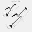 YELANGU A78 7" Stainless Steel Adjustable Magic Arm - 4