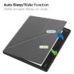 Grey TPU Leather Smart Tablet Case for Kobo Elipsa 2E - 4