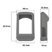 Wahoo Elemnt Bolt V2 WFCC5 Stopwatch Silicone Case (Dark Grey) - 6