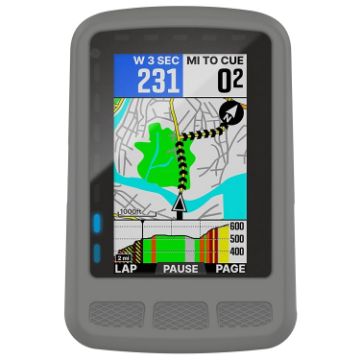 Wahoo Elemnt Roam WFCC4 Dark Grey Silicone Protective Case - 1