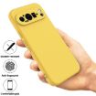 Google Pixel 9 Pro XL Yellow Silicone Shockproof Phone Case - 2
