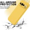 Google Pixel 9 Pro XL Yellow Silicone Shockproof Phone Case - 4