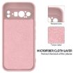 Pixel 9 Pro XL Pink Silicone Shockproof Case - 5