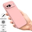 Google Pixel 9 Shockproof Pink Silicone Case - Pure Color - 2