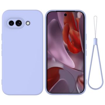 Google Pixel 9a Purple Silicone Shockproof Phone Case - 1