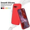 Pixel 9a Red Silicone Shockproof Case - Pure Color - 3