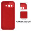 Pixel 9a Red Silicone Shockproof Case - Pure Color - 6