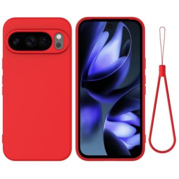 Pixel 10 Pro XL Red Liquid Silicone Shockproof Case - 1
