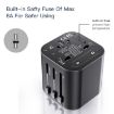 Yesido MC-09 Multi-function Universal Travel Adapter (Black) - 6