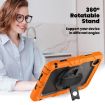 Lenovo Tab K9/One Silicone Hybrid Case with Strap (Orange) - 5