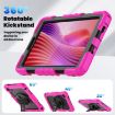 Lenovo Tab K9/One Silicone Hybrid Case with Strap, Rose Red - 6