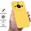 Realme 11 Pro/Pro+ Yellow Silicone Dropproof Full Coverage Case - 2