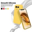 Realme Narzo 60x Solid Yellow Dropproof Silicone Phone Case - 3