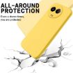 Realme Narzo 60x Solid Yellow Dropproof Silicone Phone Case - 5