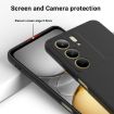 Realme C75 Liquid Silicone Dropproof Full Coverage Case (Black) - 4