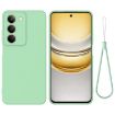 Realme 14x India Green Solid Liquid Silicone Dropproof Case - 1