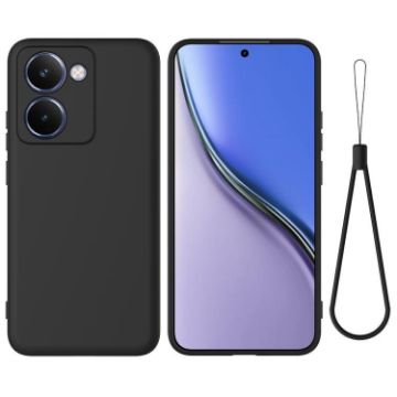 Realme P3 Ultra 5G Black Silicone Dropproof Phone Case - 1