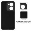 Realme P3 Ultra 5G Black Silicone Dropproof Phone Case - 6