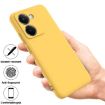 Realme P3 Ultra 5G Yellow Liquid Silicone Dropproof Phone Case - 2